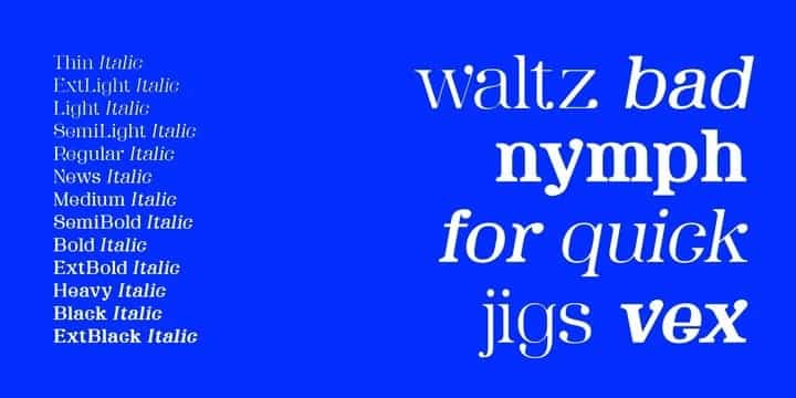 SK Zweig Font Image 3