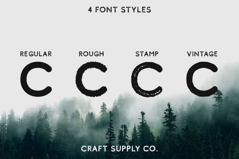 Comodo Font Family Image 2