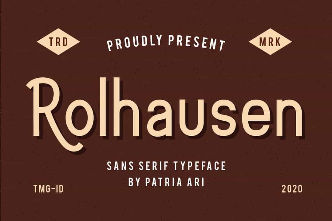 Rolhausen Font Image 1