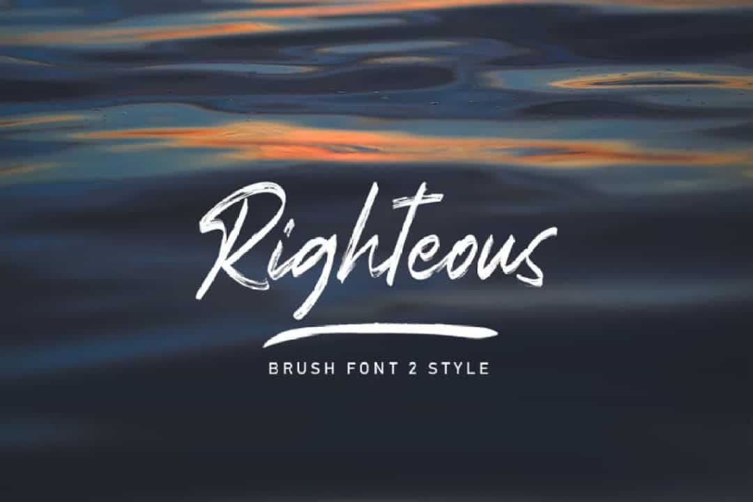 Righteous Font Free Image 1