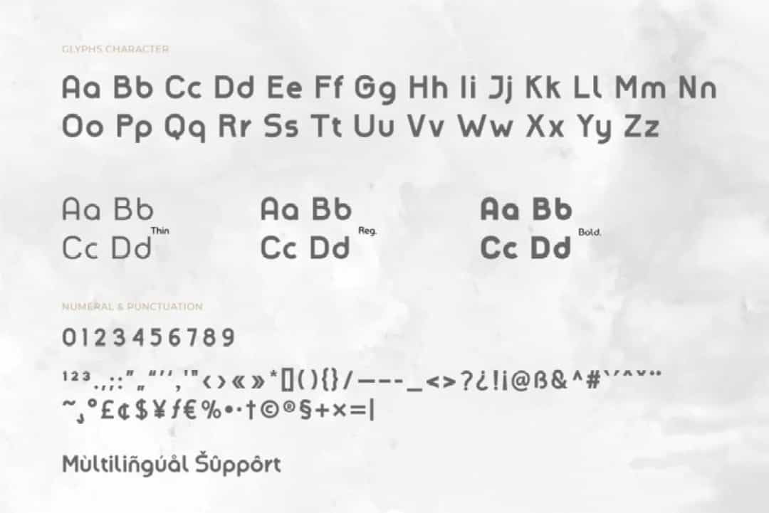 Amenable Font Image 3