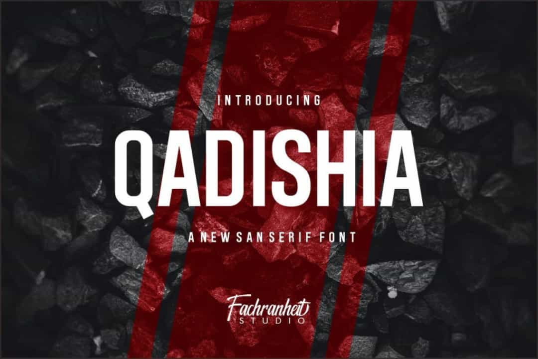 Qadishia Font Image 1