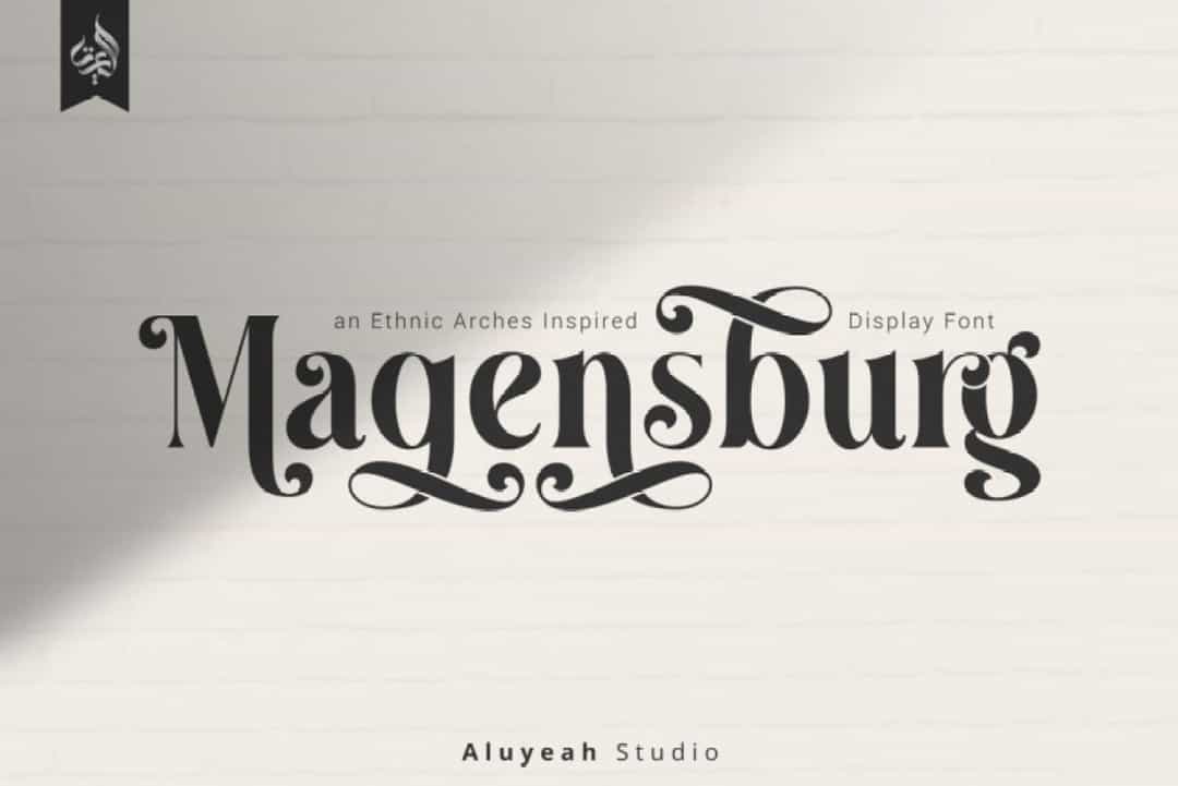 Magensburg Font Image 1
