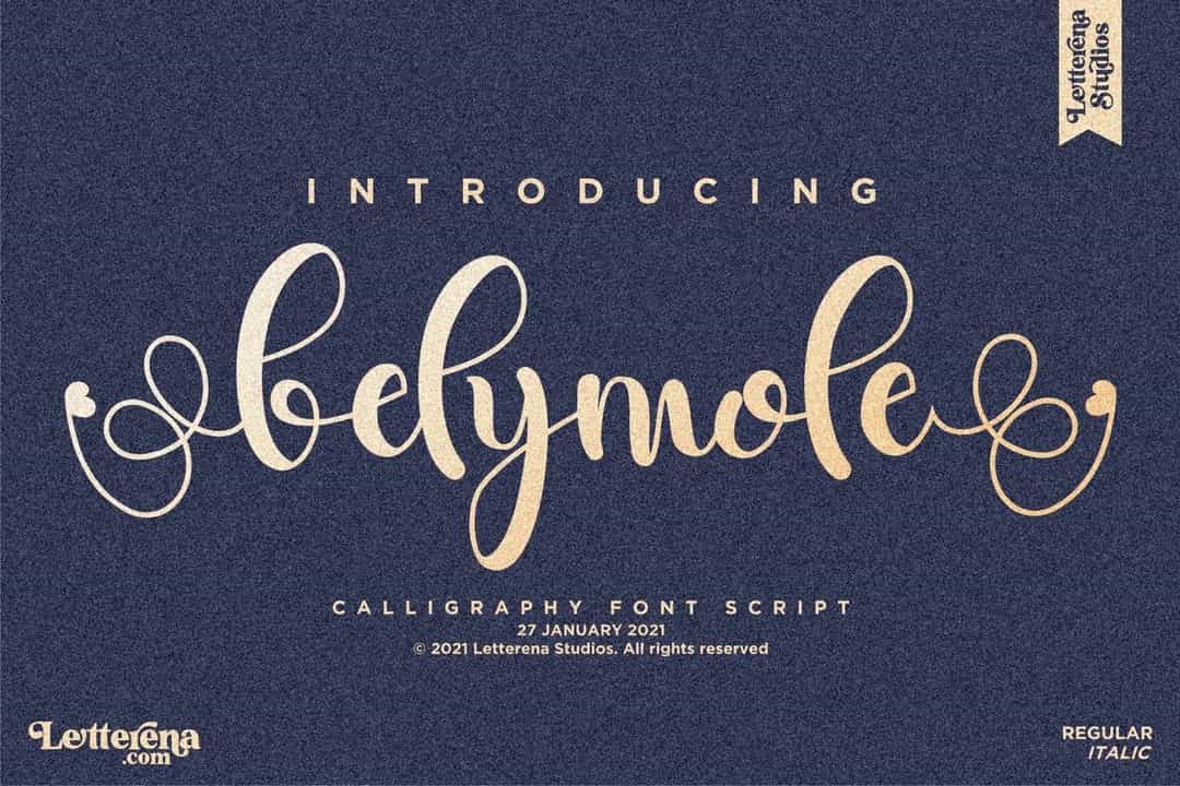 Belymole Font Image 1