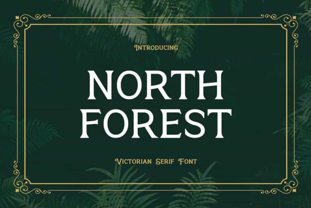 North Forest Font Image 1