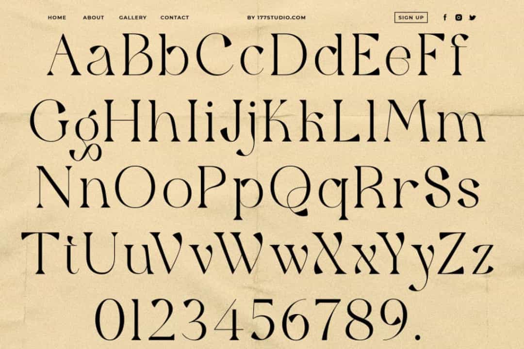Qaitan Font Image 3