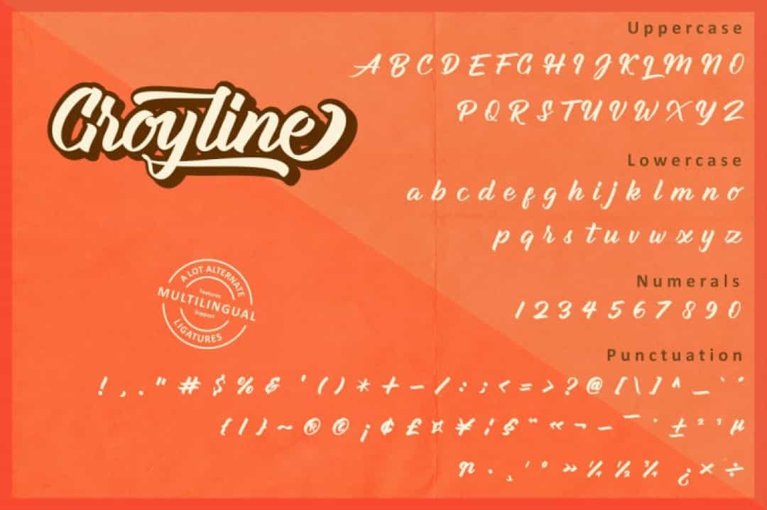 Groyline Font Image 3