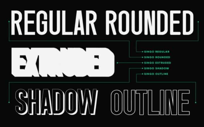Singo Font Image 3