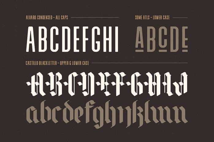 Alvaro Condensed Font Duo Image 2