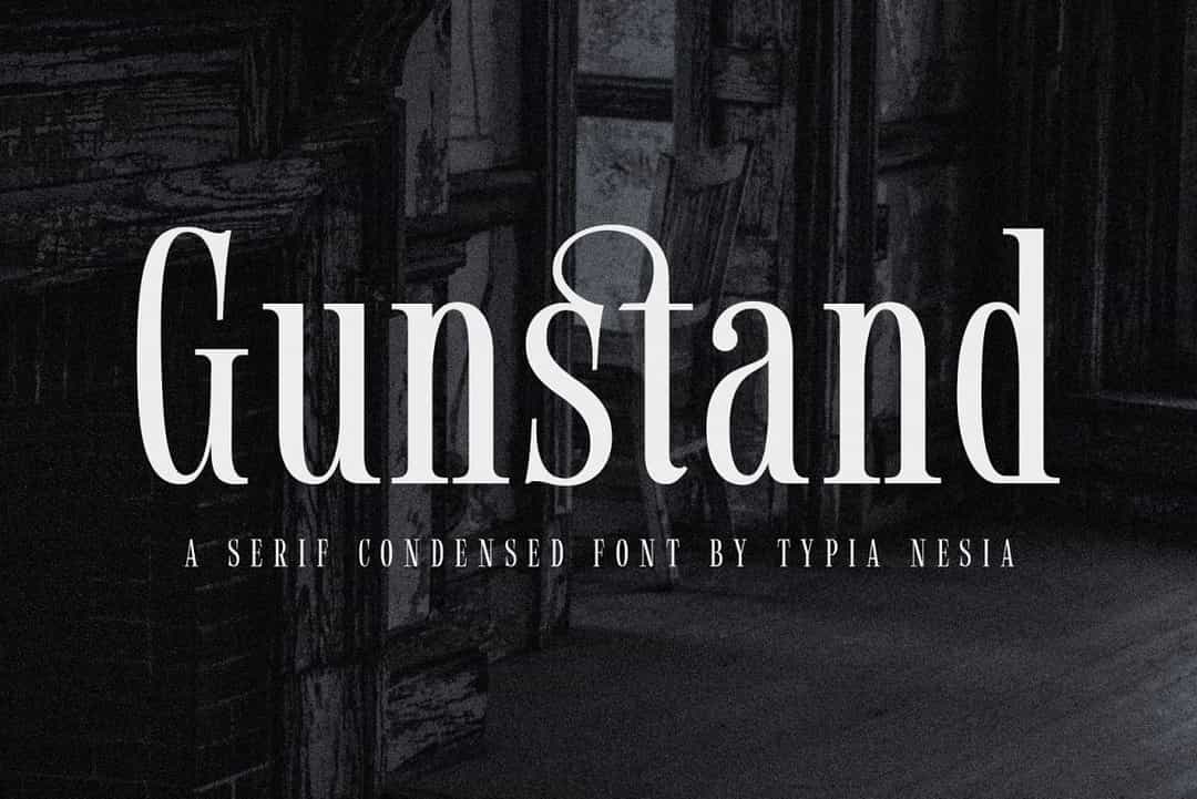 Gunstand Font Image 1