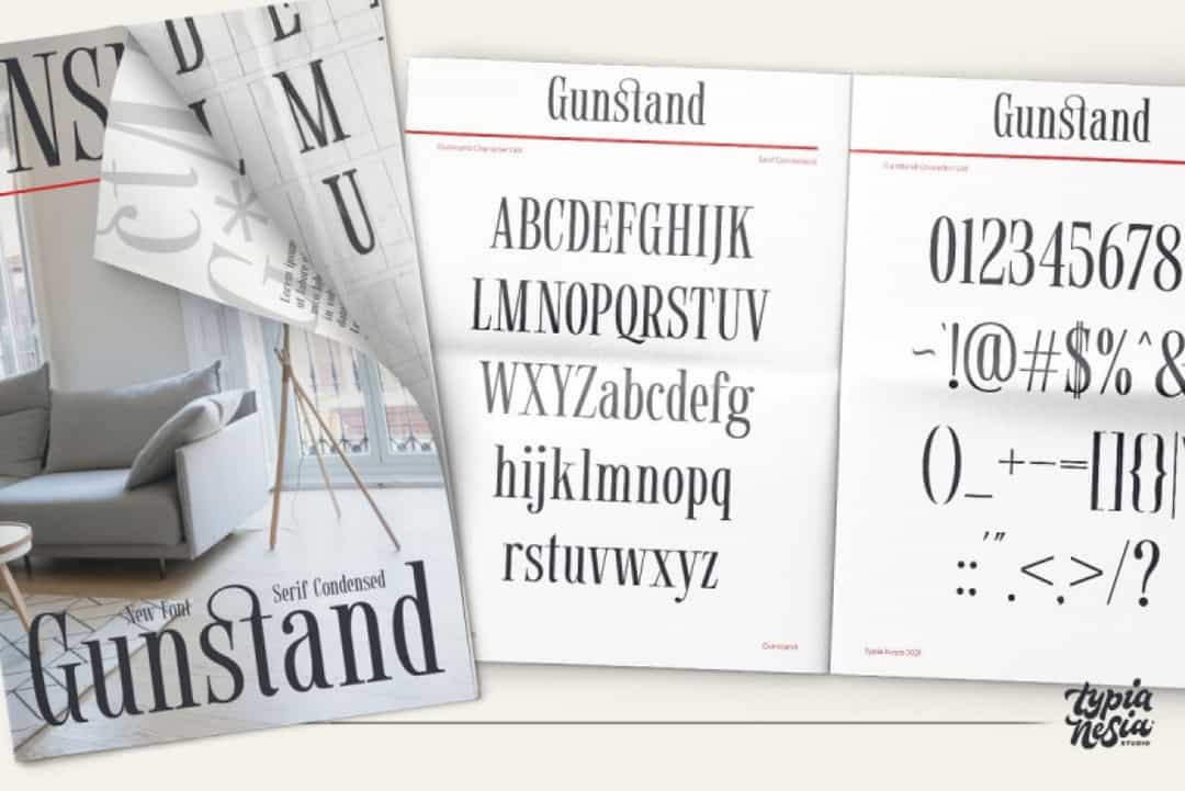 Gunstand Font Image 3