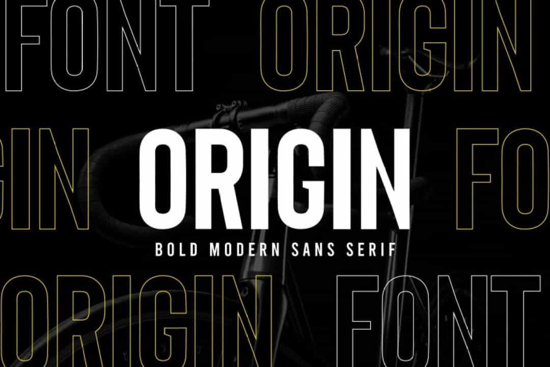 Origin Font Image 1