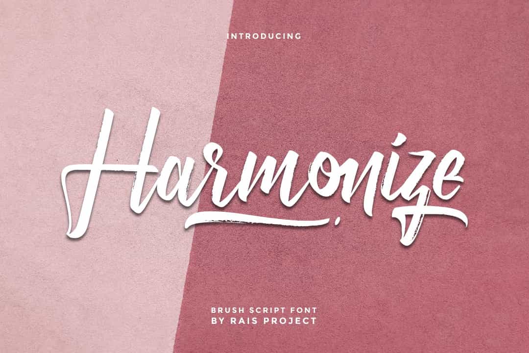Harmonize Font Image 1