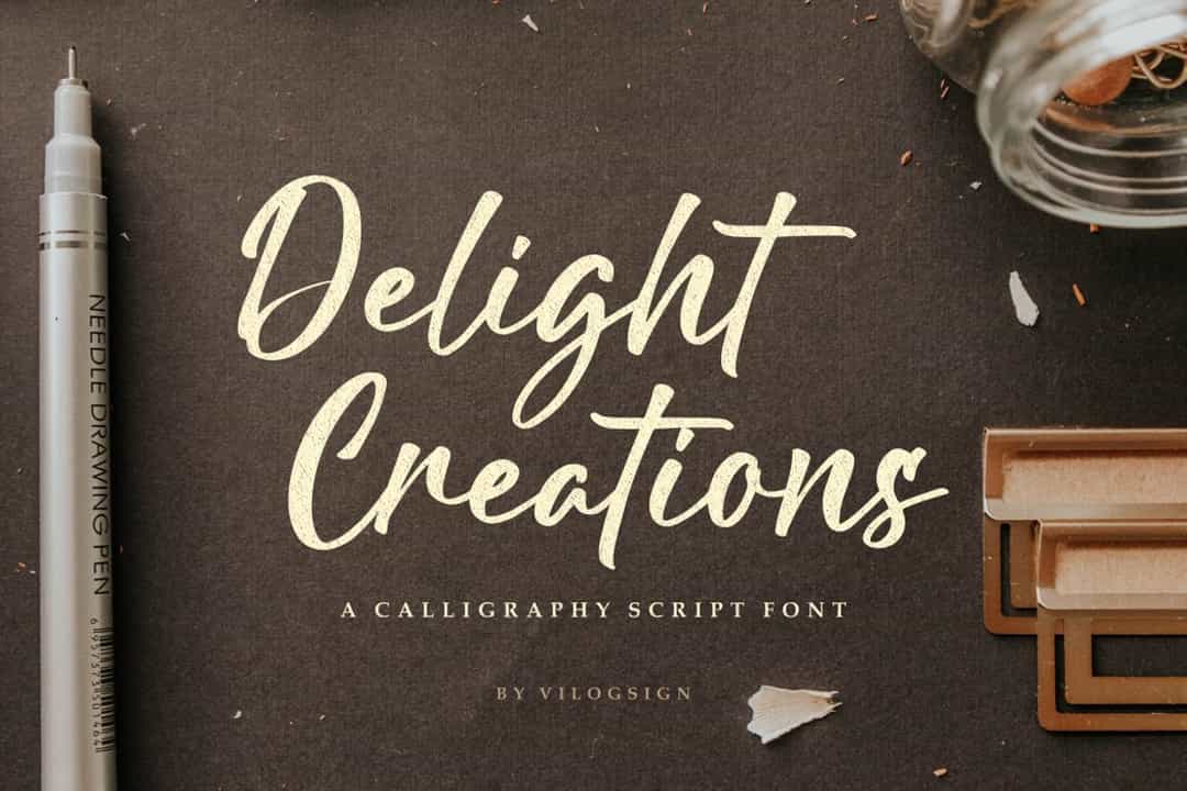 Delight Creations Font Image 1