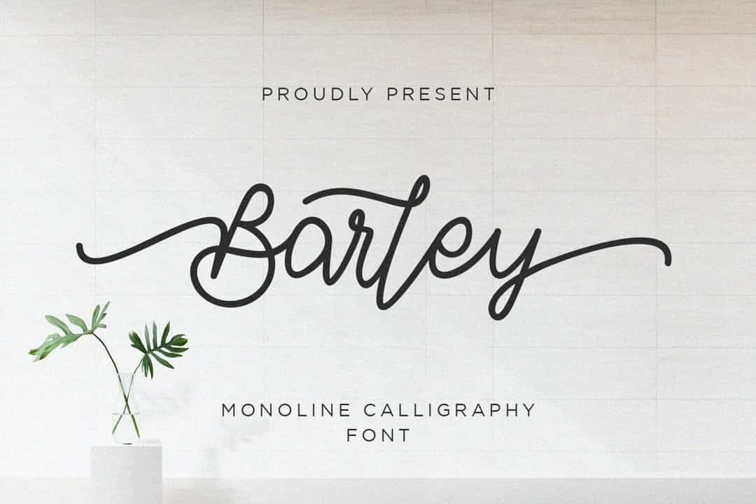 Barley Font Image 1