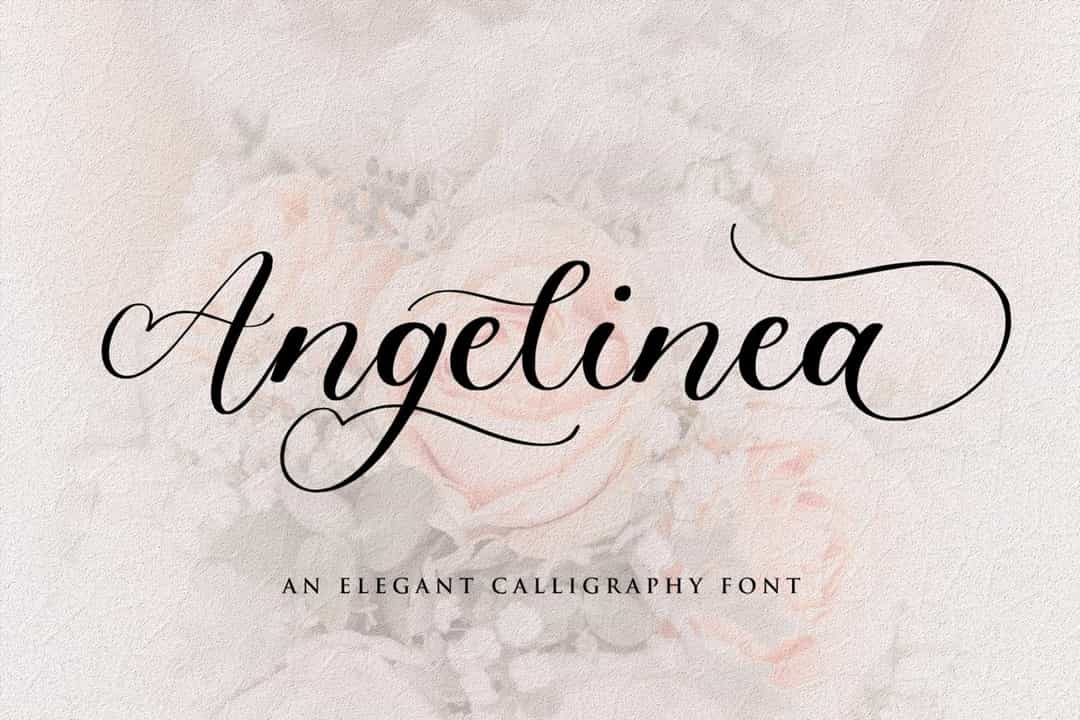Angelinea Font Image 1