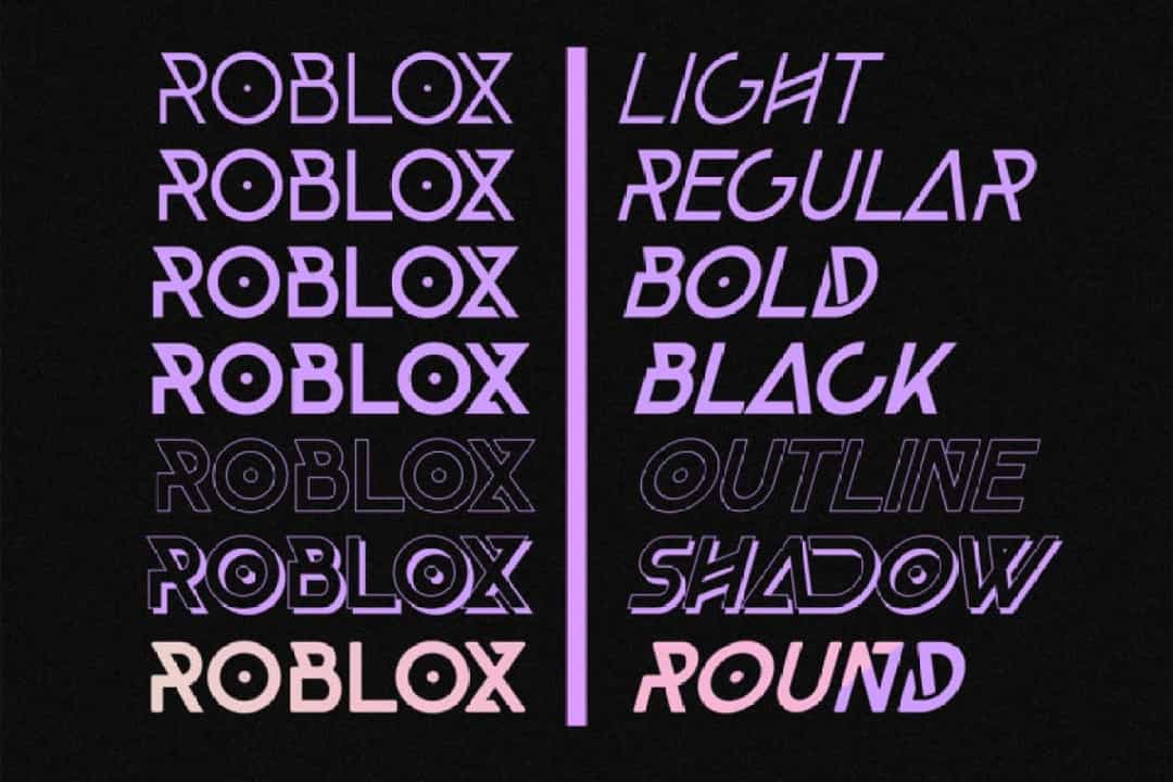 Roblox Font Free Image 2