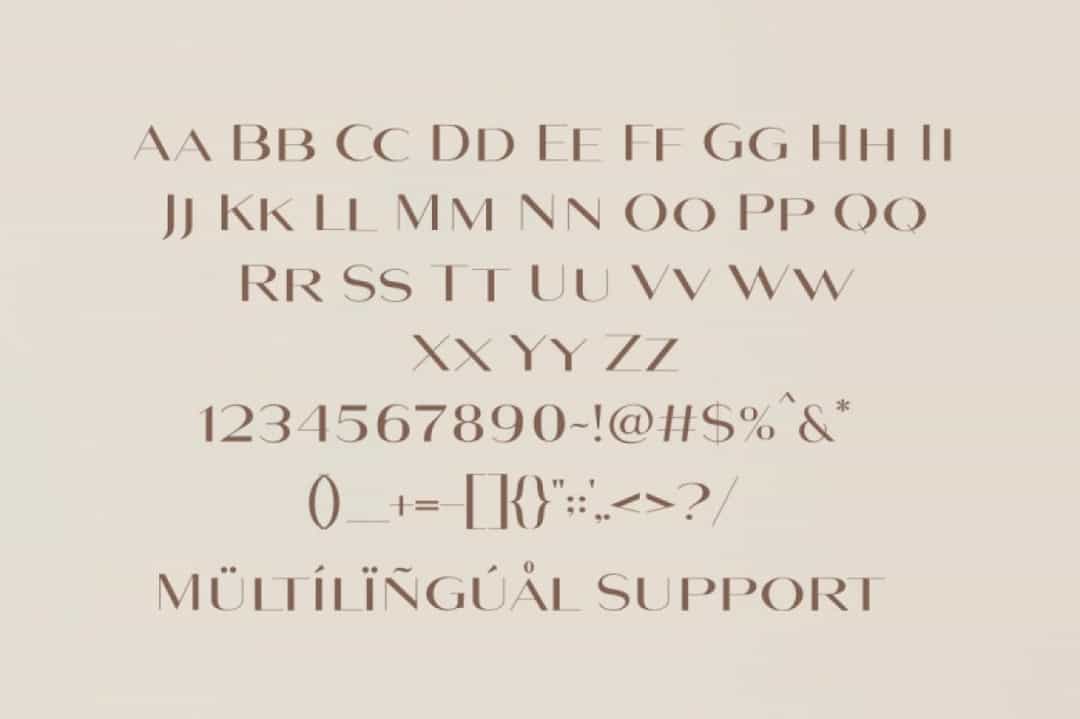 Maghony Font Image 3