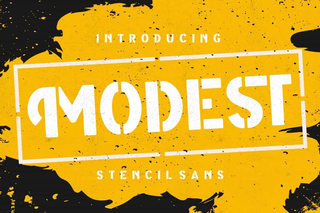 Modest Font Image 1