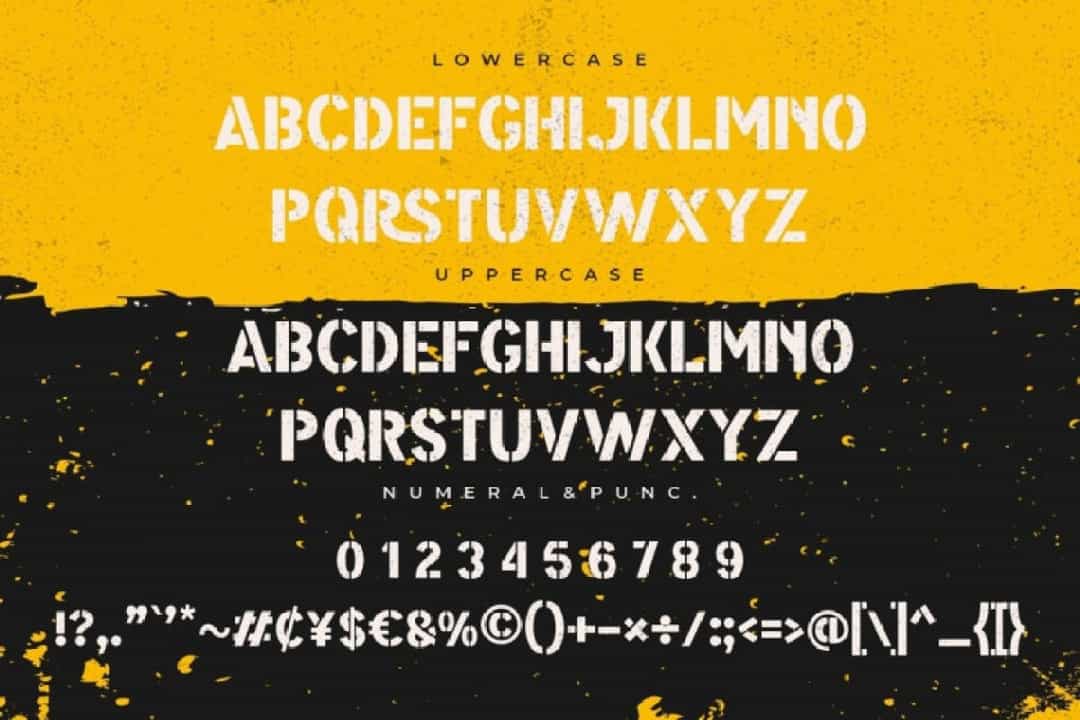 Modest Font Image 2