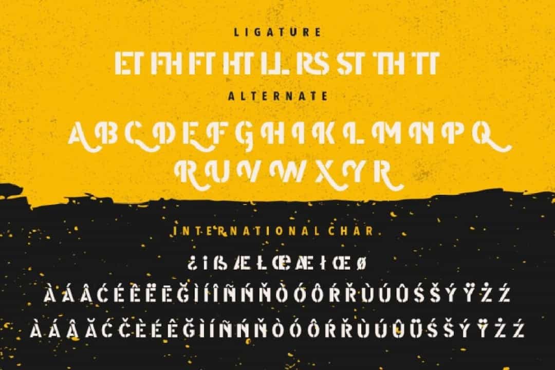 Modest Font Image 3