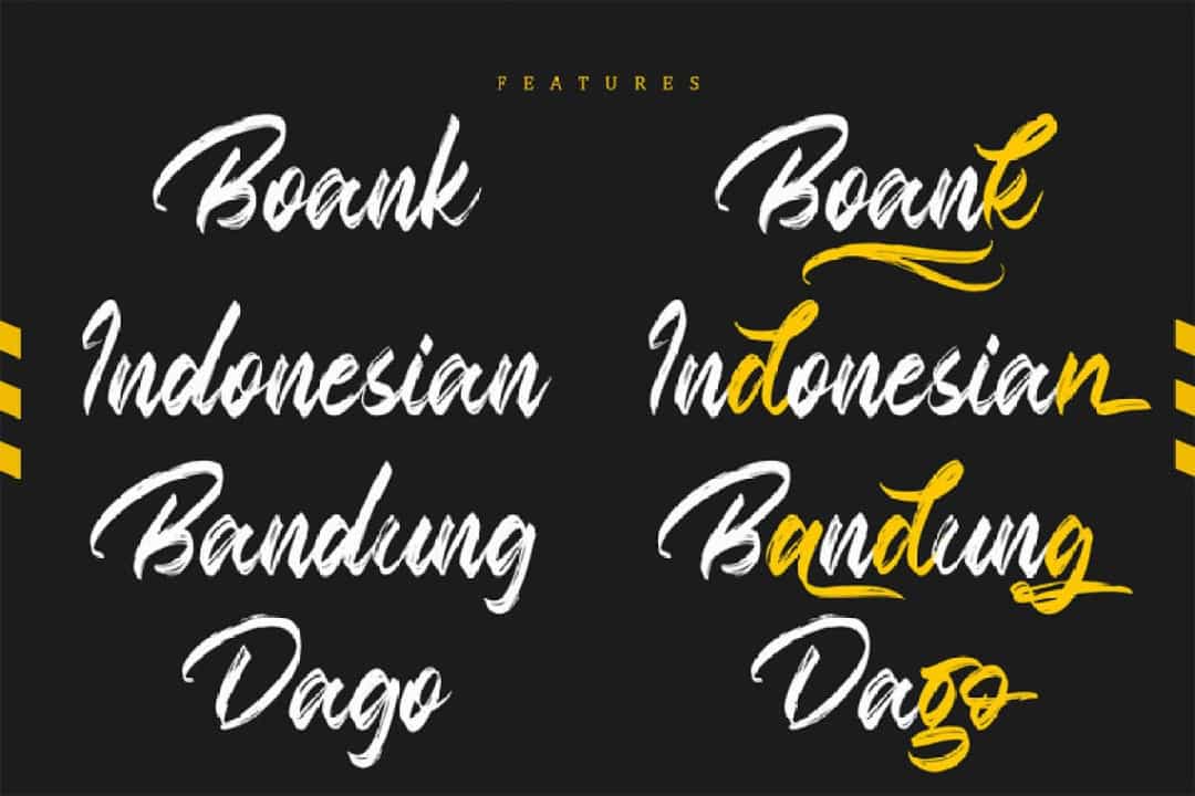 Boank Font Image 2
