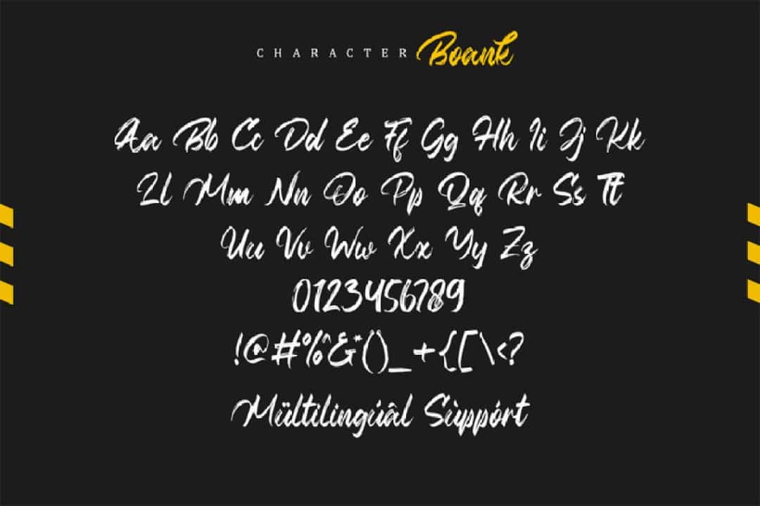 Boank Font Image 3