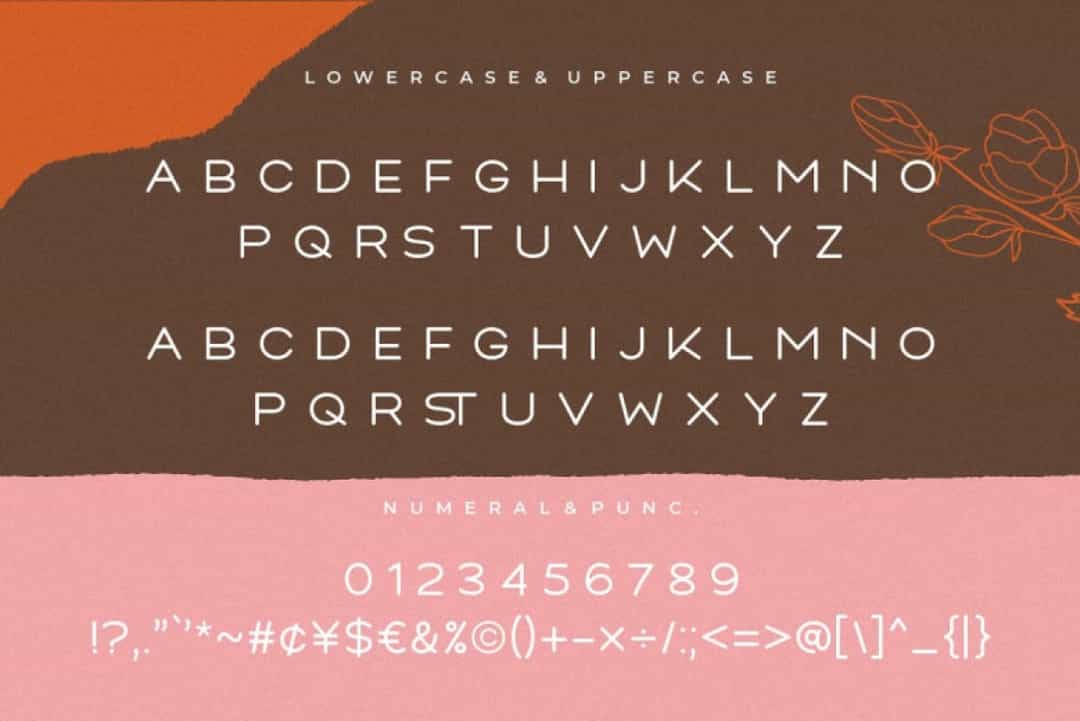 Montrelo Font Image 3