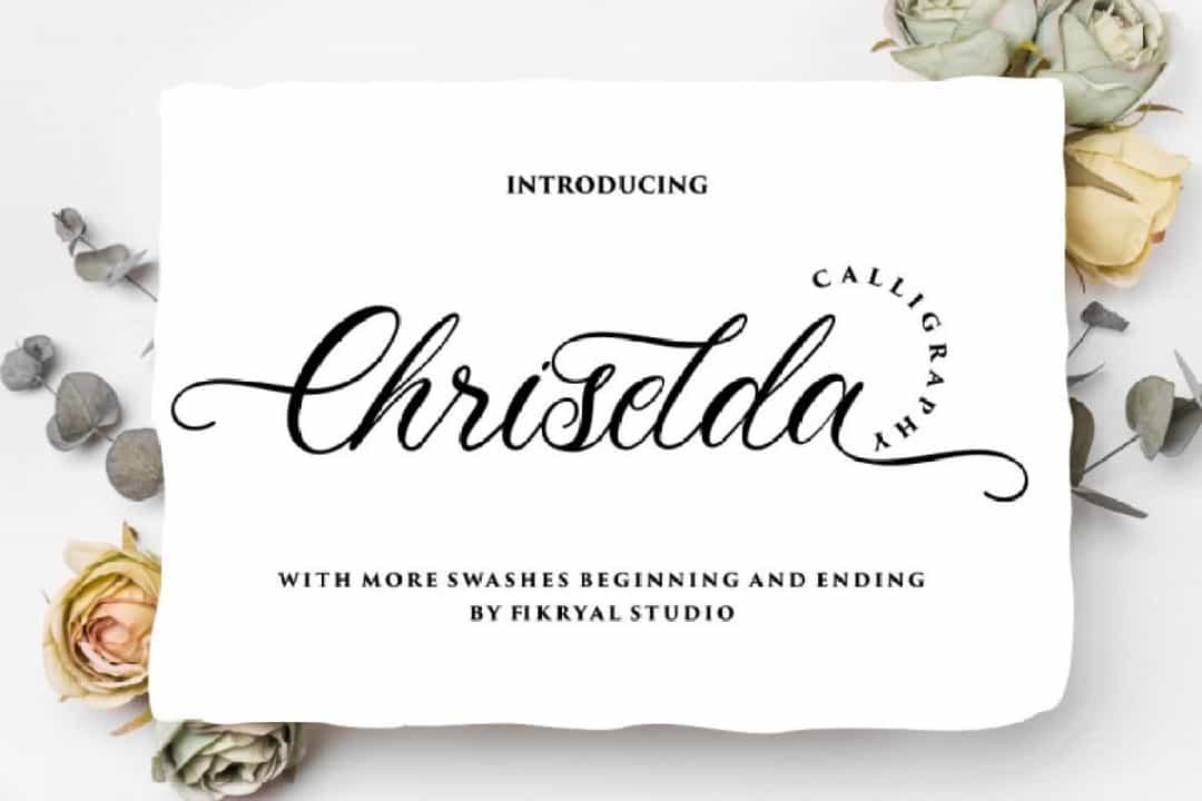 Chriselda Font Image 1