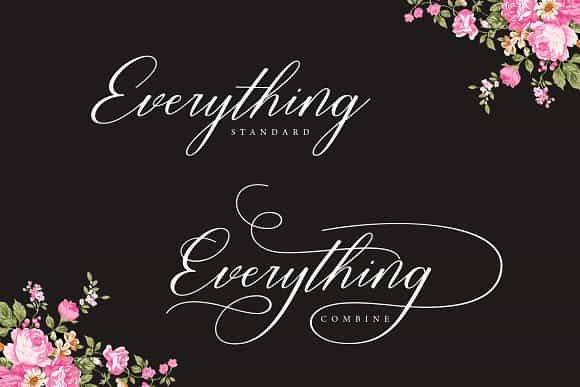 Restiany Script Font Image 2