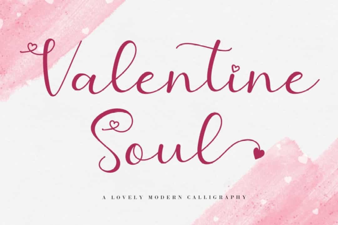 Valentine Soul Font Image 1