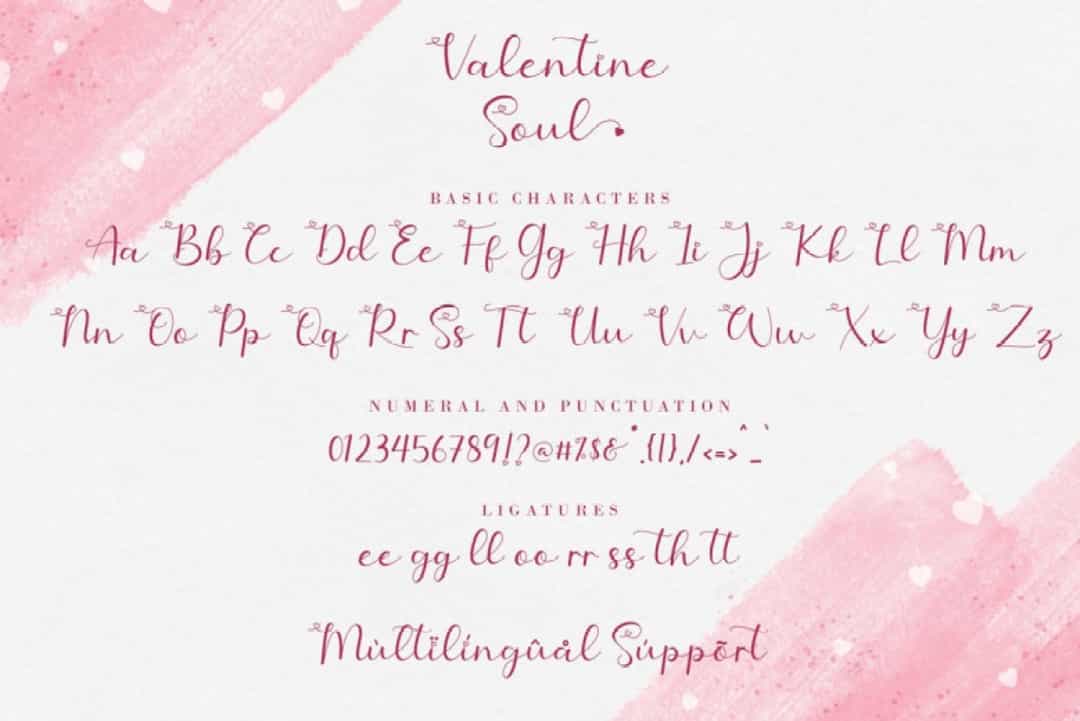 Valentine Soul Font Image 3