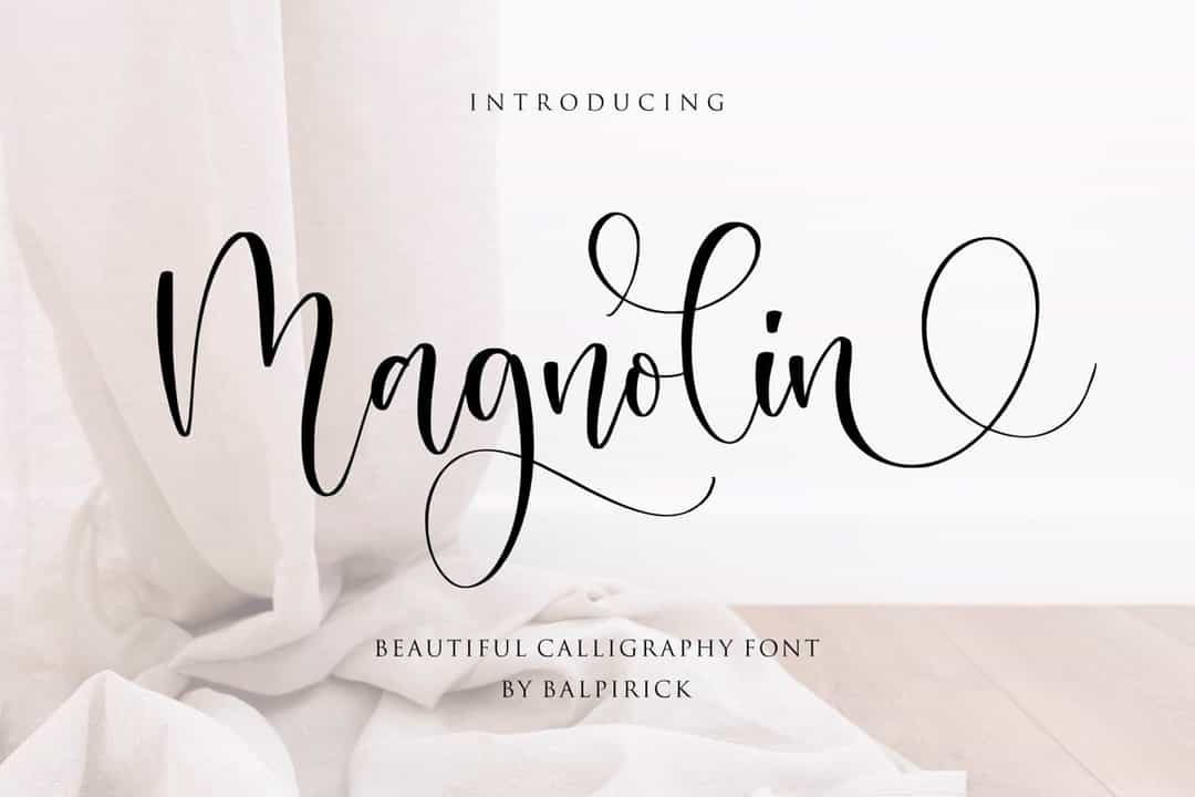 Magnolin Font Image 1