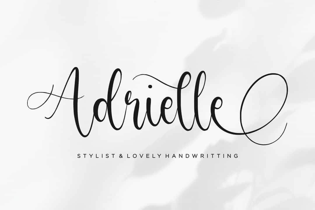 Adrielle Font Image 1