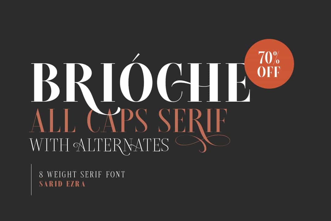 Brioche Font Image 1