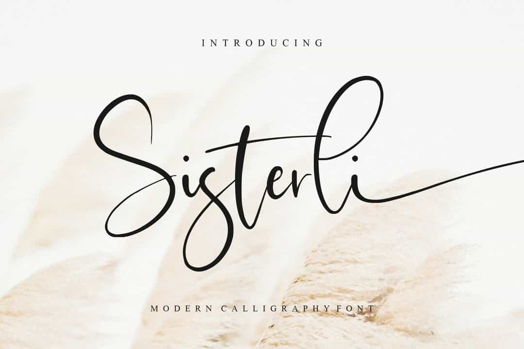 Sisterli Font Image 1