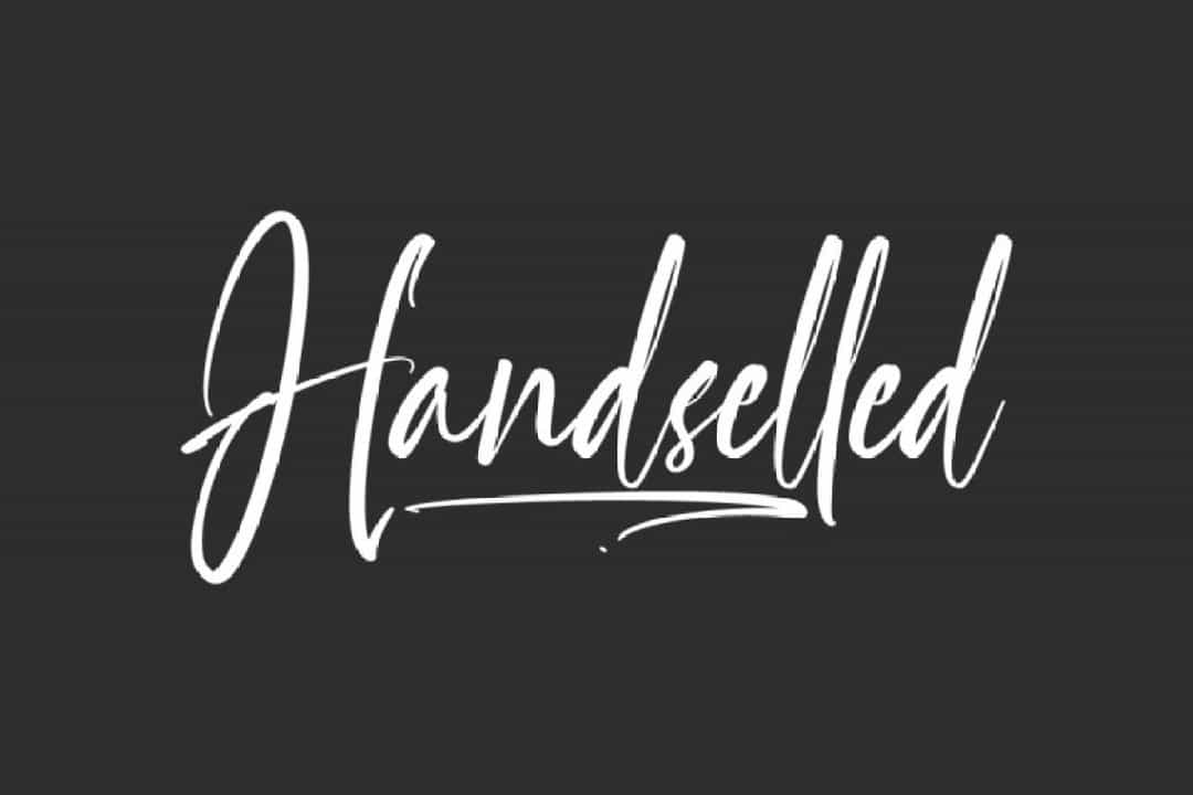 Handselled Font Image 1