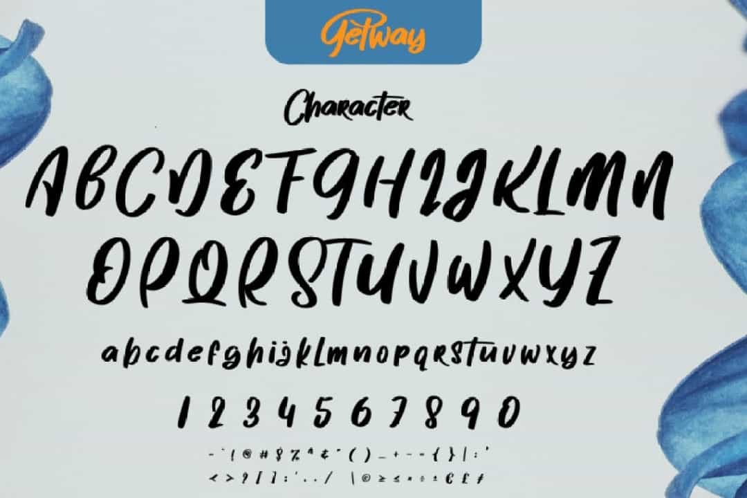 Getway Font Image 3
