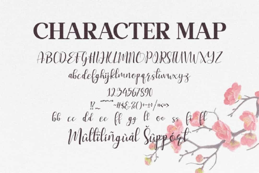 My Love Font Image 3