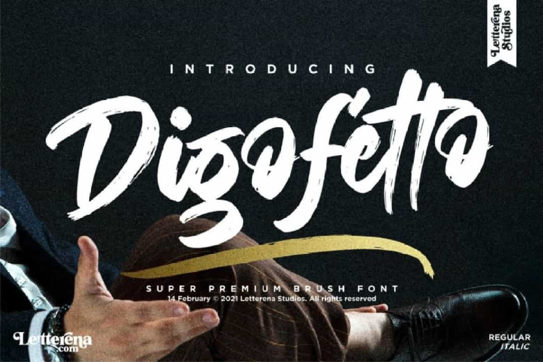Digofetto Font Image 1