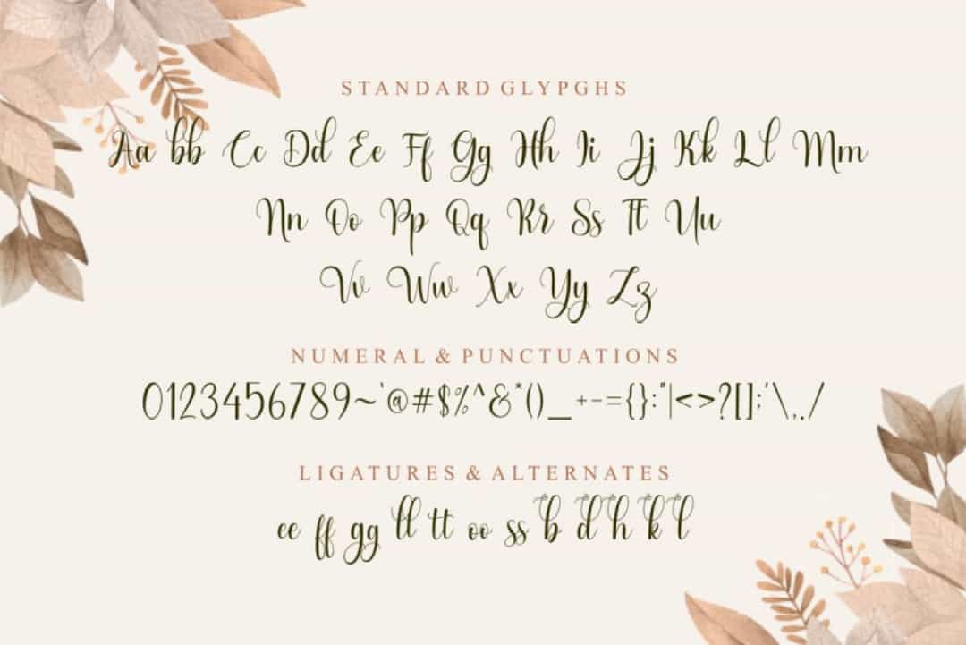 Wild Love Font Image 3