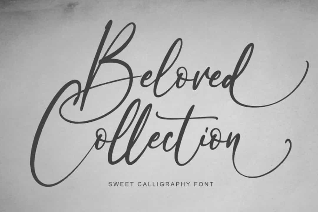 Beloved Collection Font Image 1