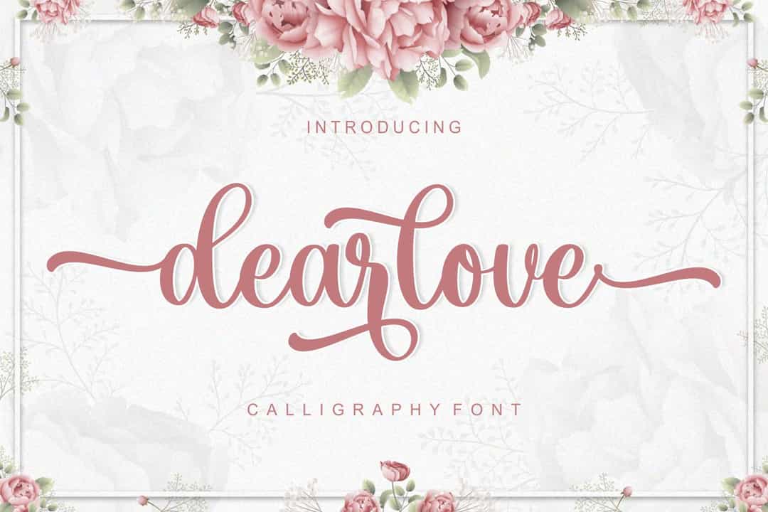 Dearlove Font Image 1