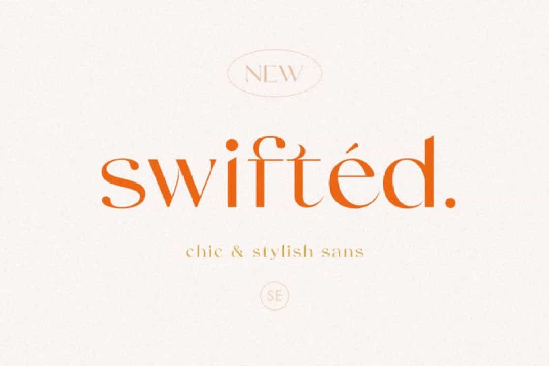 Swifted Font Image 1