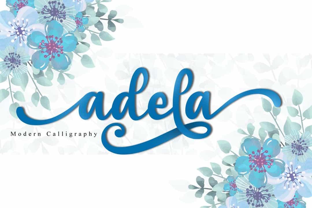 Adela Font Image 1