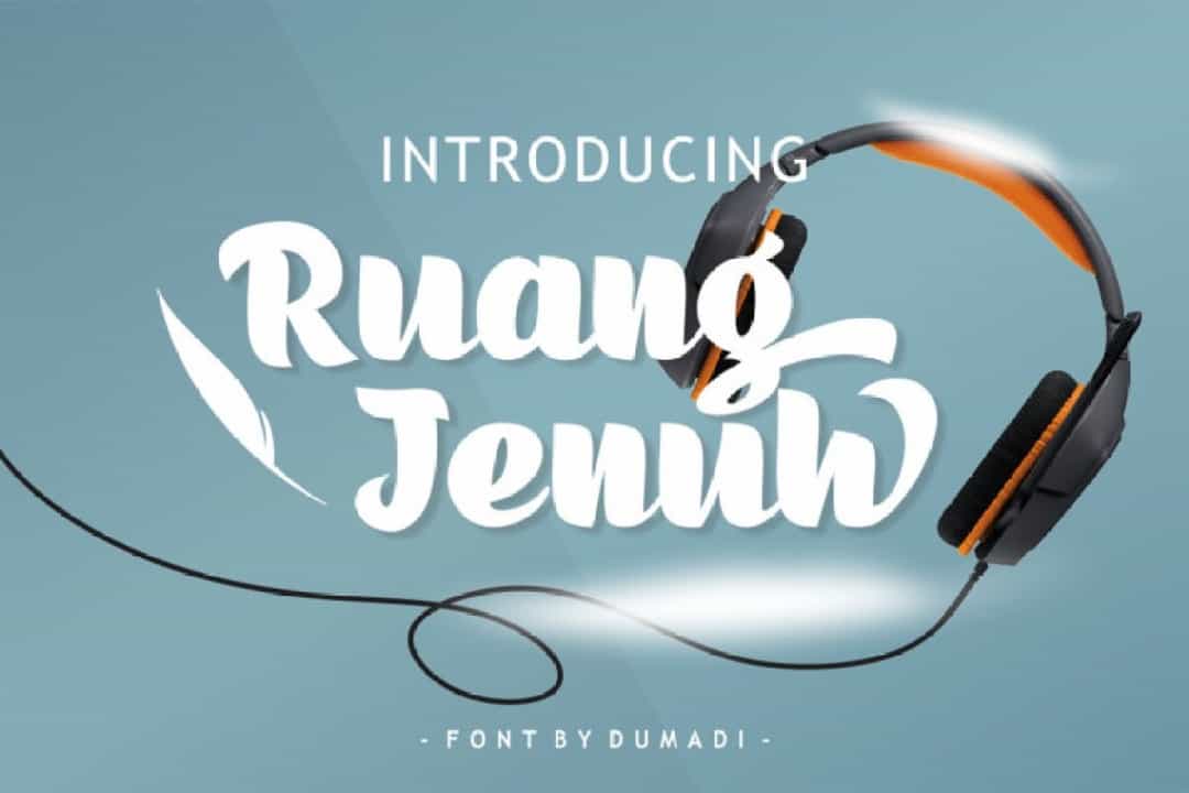 Ruang Jenuh Font Image 1