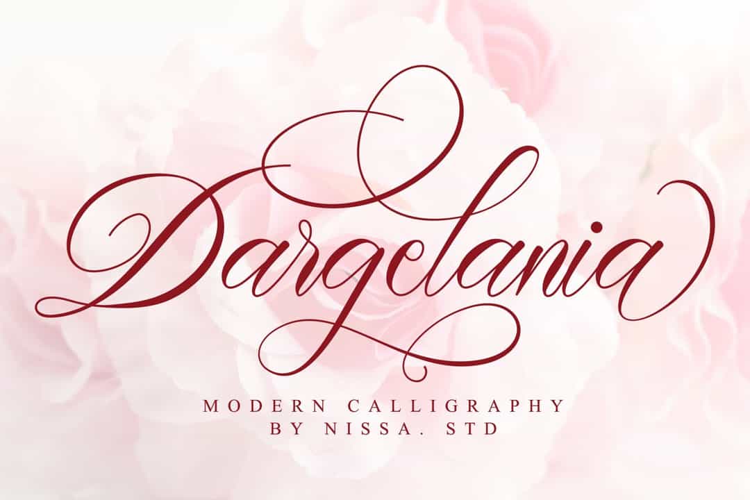 Dargelania Font Image 1