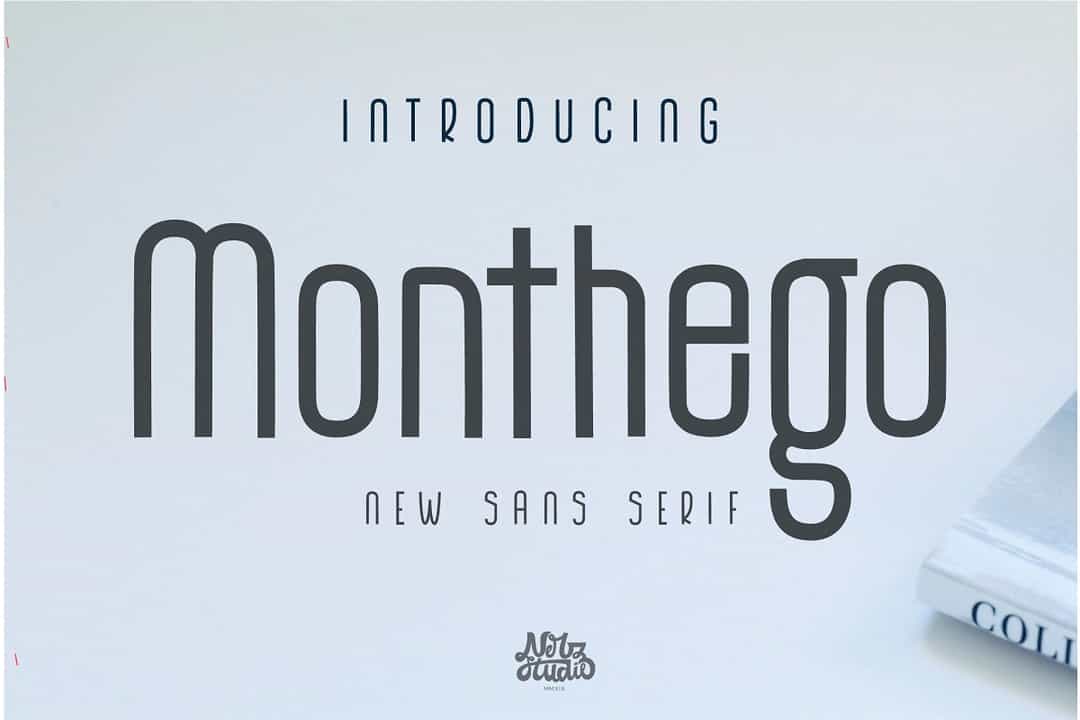 The Monthego Font Image 1