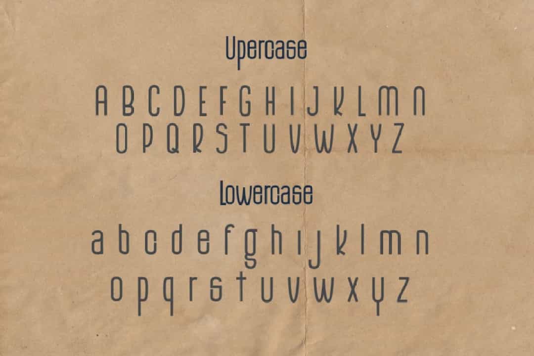 The Monthego Font Image 2