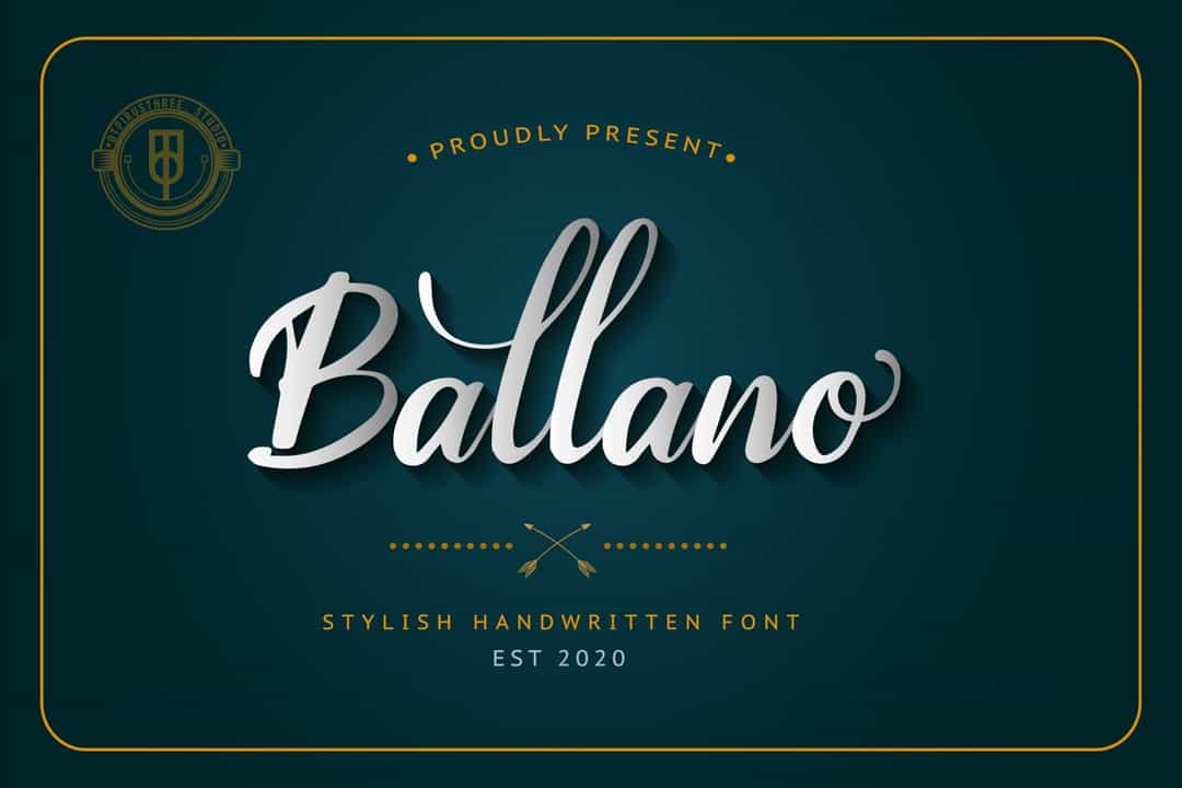 Ballano Font Image 1